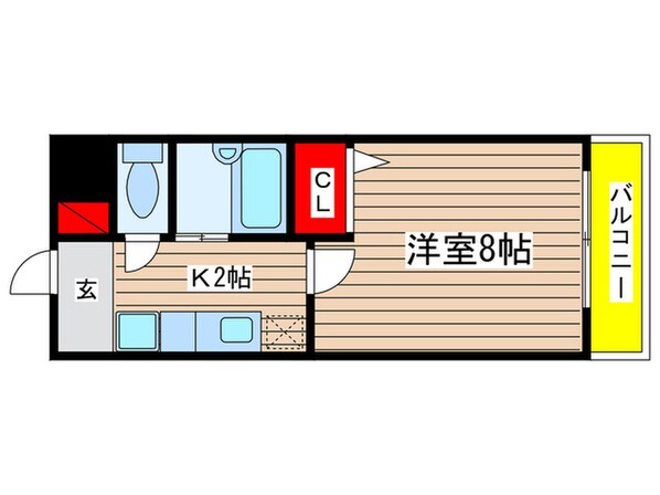 セレーノふたばの物件間取画像